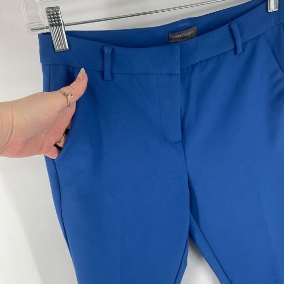 Vince Camuto Women's Work Pants Career Trousers Taper Leg Stretch Blue Size 0 - Picture 8 of 15